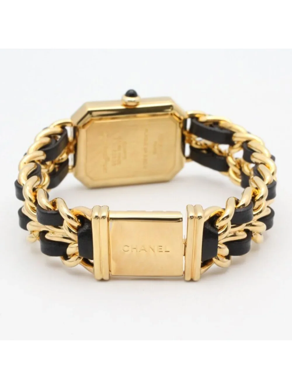 Chanel Watch Premiere S Black Leather